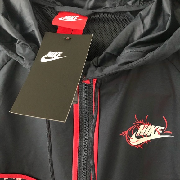 NWT Nike Floral-Print Sportswear Jacket - Picture 7 of 7